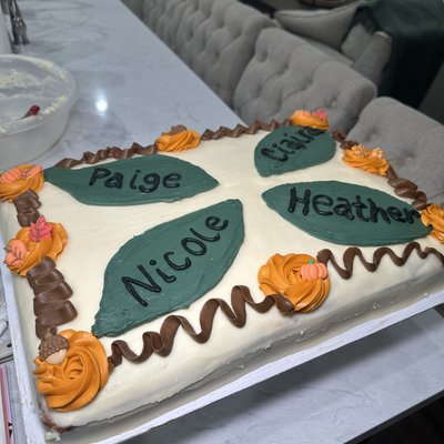 Sheet Cake 