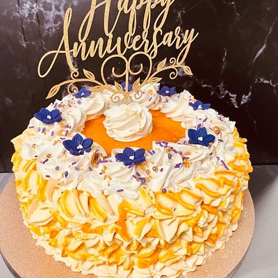 Mango Passion Fruit Cake 