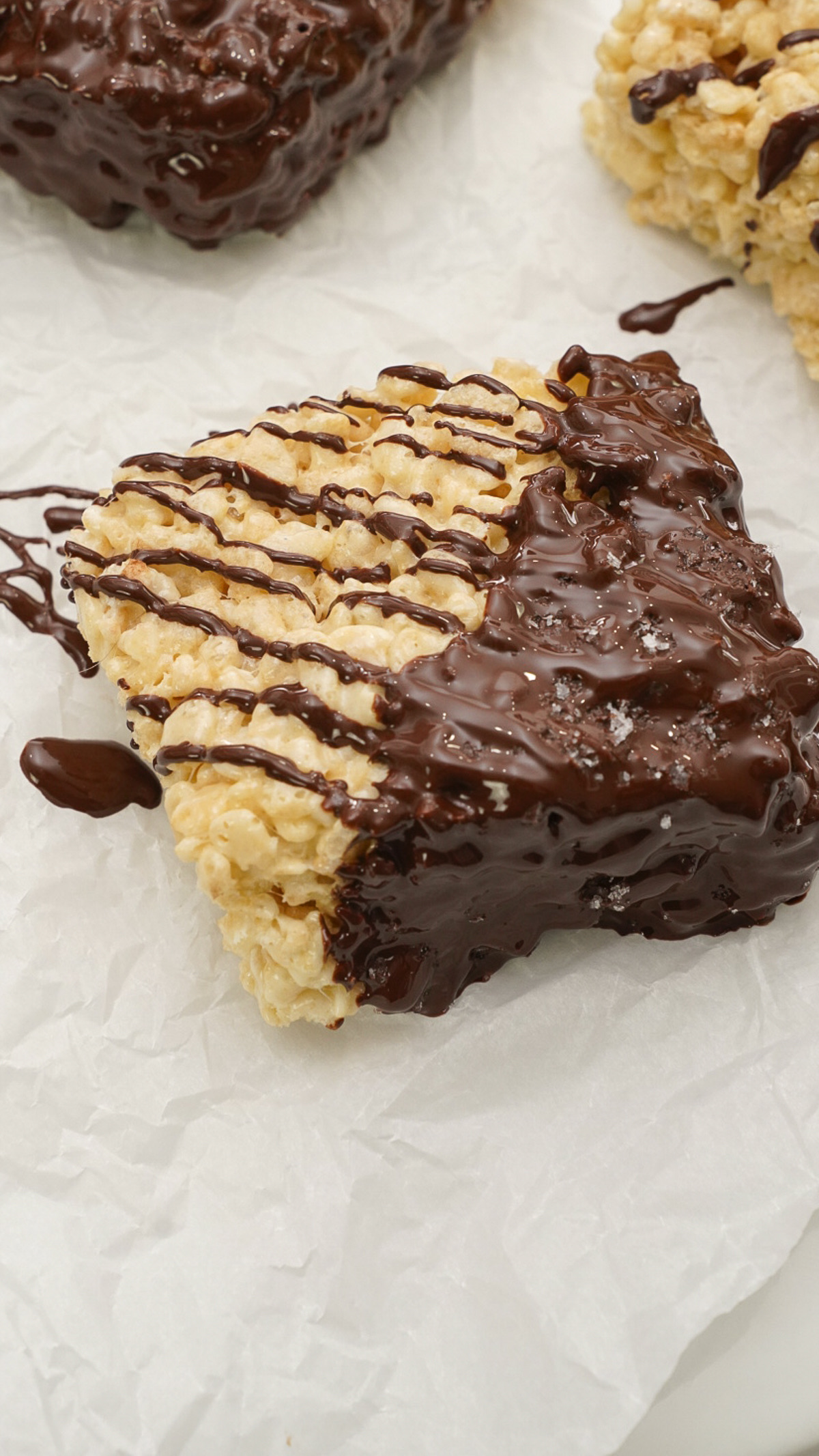 Chocolate Covered Rice Krispie Treats