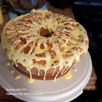 Classic Lemon Glazed Pound
