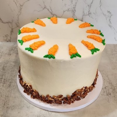8in Carrot With Or Without nuts