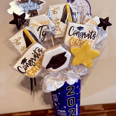 Graduation Cookie Bouquet 