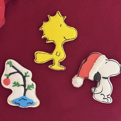 Christmas Beagle And Friend