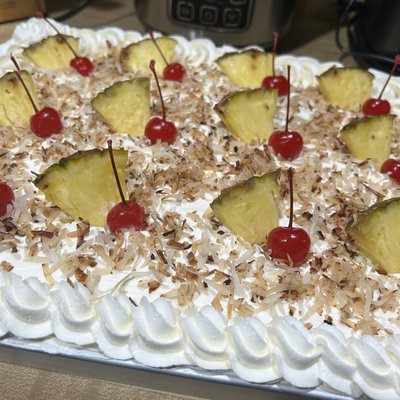 Tres Leches Cake - Piña Colada