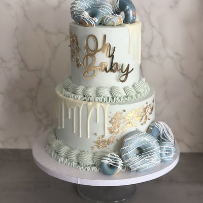 Two Tier Custom Cakes