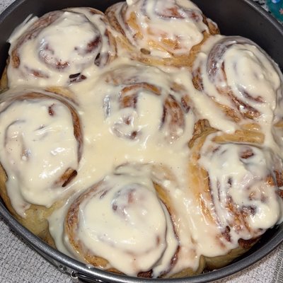 Sourdough cinnamon rolls large 6 pack