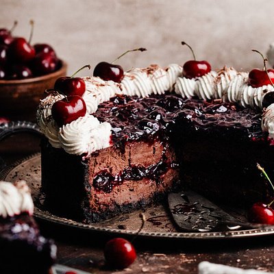 Black Forest Cheesecake