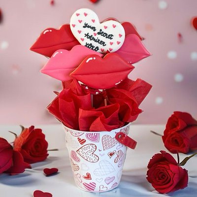 Valentines Cookie Bouquet 