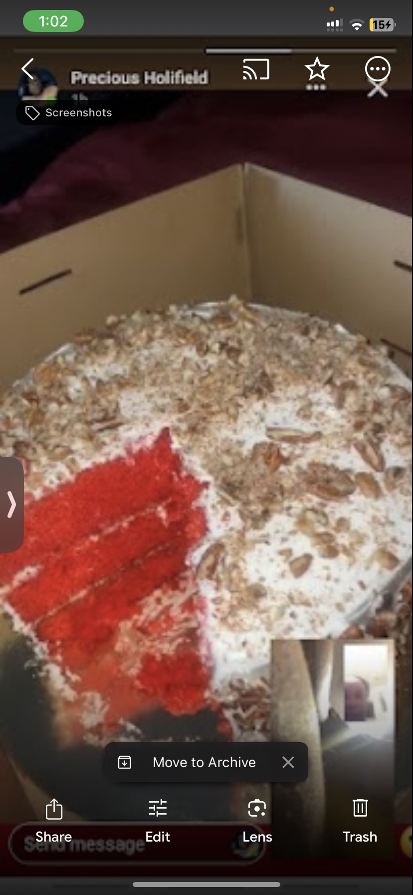Red Velvet w/pecans