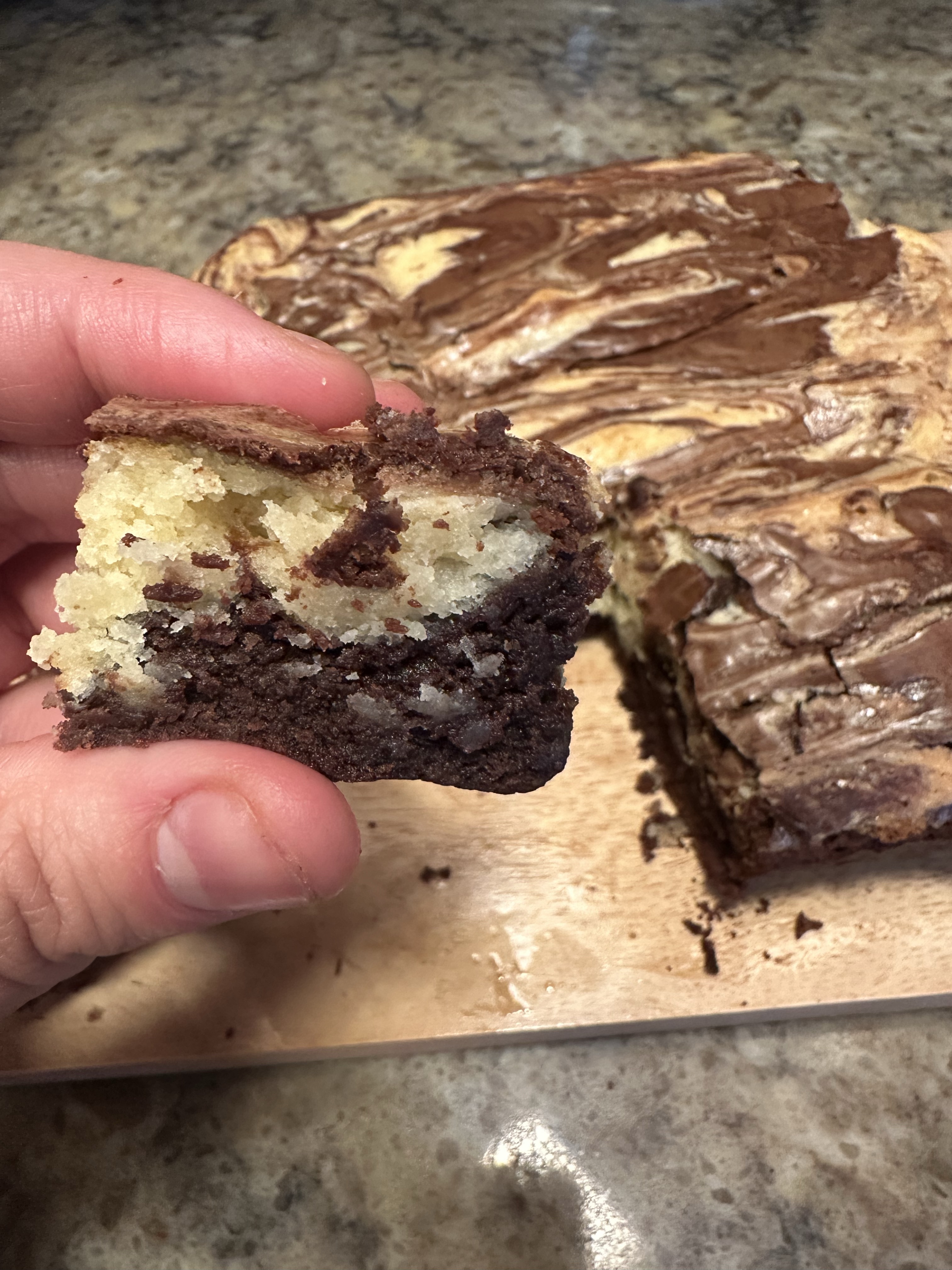 Brownie Bottom Loaf 