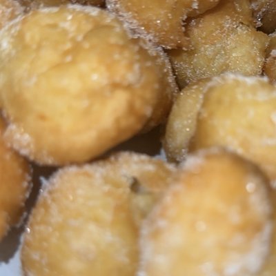 Traditional Portuguese Sonhos (fried Dough)