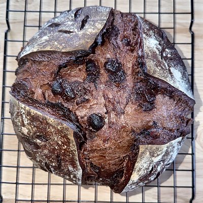 Double Chocolate Sourdough Bread