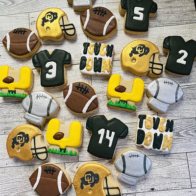 Football Mini Cookies! 