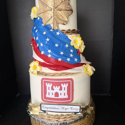 4"/6"/8" Three Tier Cake 