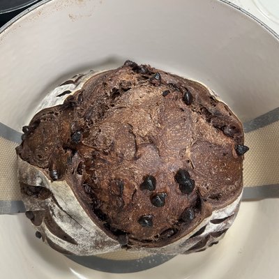 Double Chocolate Sourdough Loaf