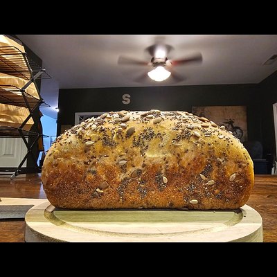 Sourdough Sandwich Bread (Seed Medley)