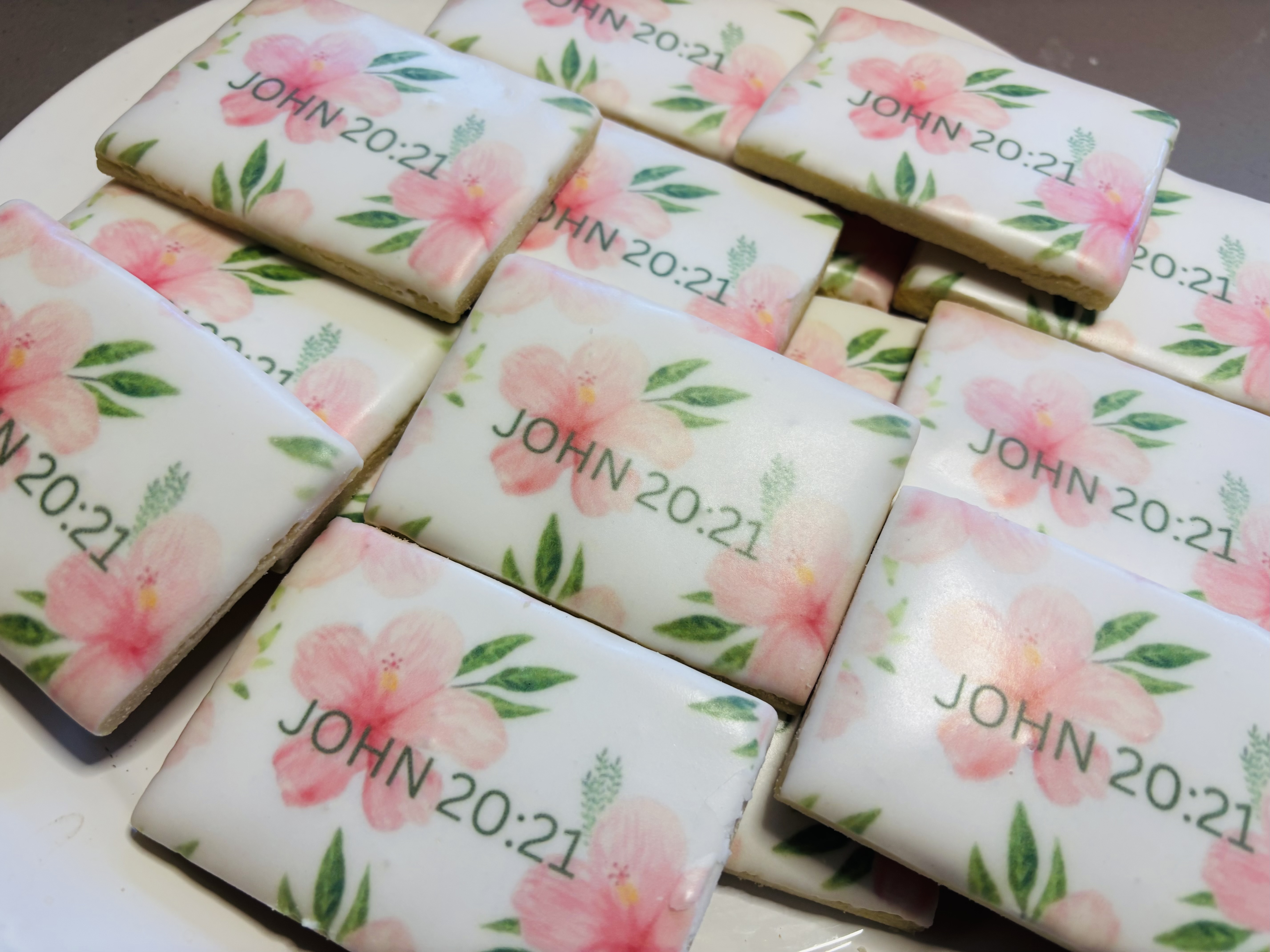 Custom decorated cookies 1/2 Dozen (Add On Only)