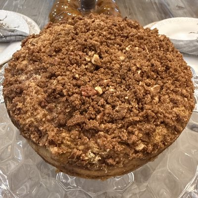 Pumpkin Cinnamon Coffee Cake (GF Ingredients) - 7 Inch 