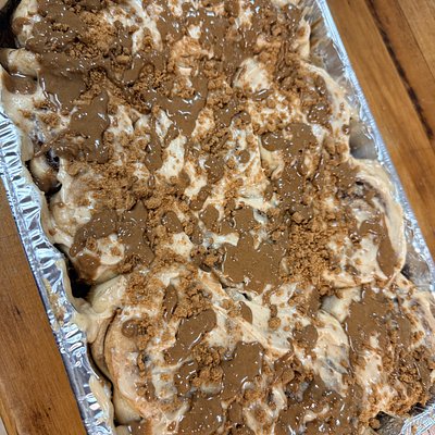 Biscoff Cinnamon Roll 