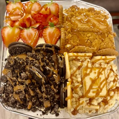 FourSome Pan (4 Toppings of Your Choice)