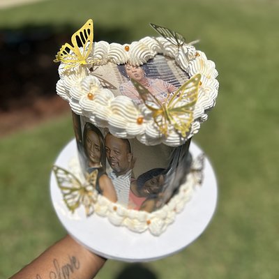 Custom Heart Cakes