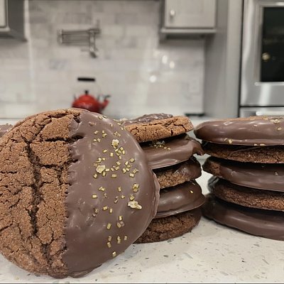 Chocolate Ginger Cookies 