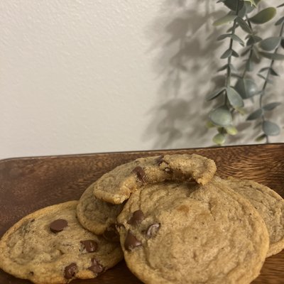 Vegan Chocolate Chip Cookies