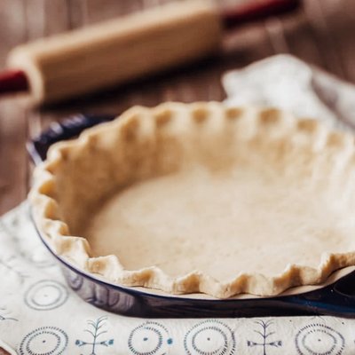 Sourdough Pie Crust (unbaked, Rolled) 