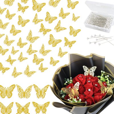 Gold Butterflies