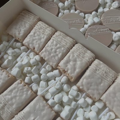 Dipped Rice Treats