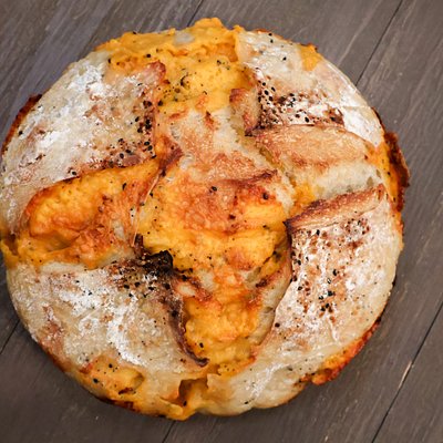 Everything Cheddar Artisan Sourdough Boule