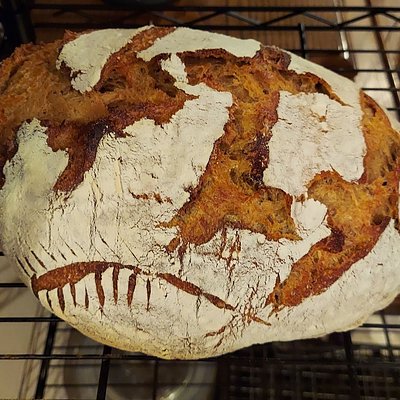 Rye Sourdough Bread - Full Loaf