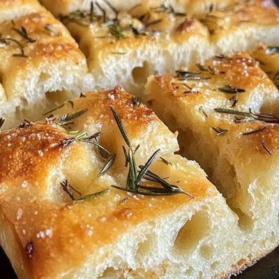 Rosemary & Garlic Focaccia 