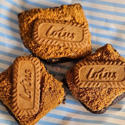 Biscoff Cookie Butter Brownies