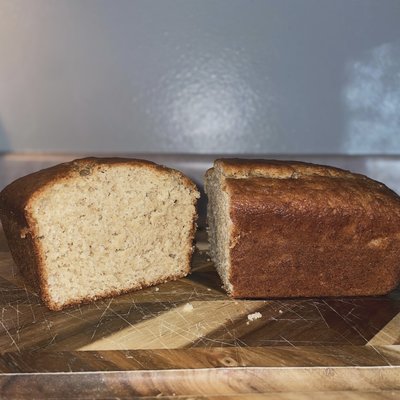 Sourdough Banana Bread (No Nuts) 