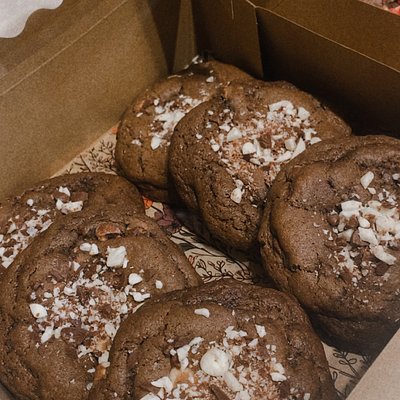 Cozy Hot Cocoa Sourdough Cookies - 6 Pack