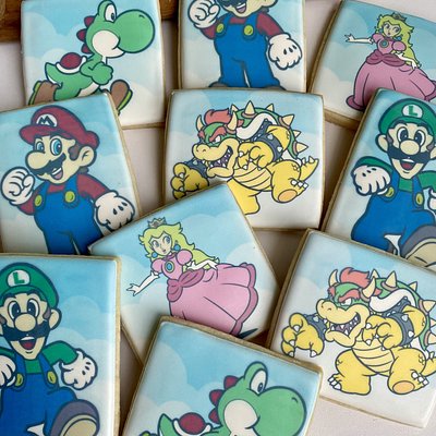 Direct to Icing Printed Cookies - I can print just about anything including company logos and pictures.