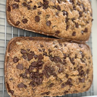 Banana Chocolate Chip Bread 