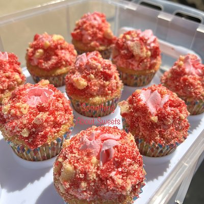 Strawberry Shortcake Cupcakes