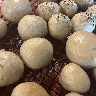 Sourdough Bagel Bites
