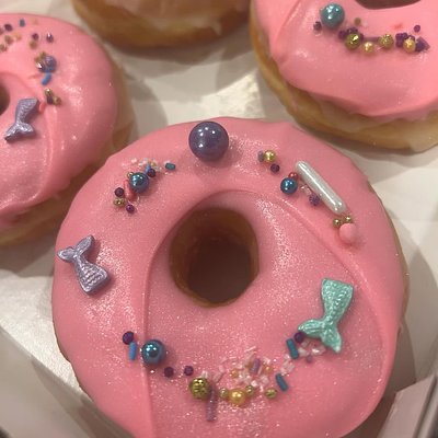 Chocolate Dipped Donuts