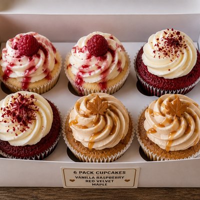1/2 Dozen Jumbo Cupcakes 