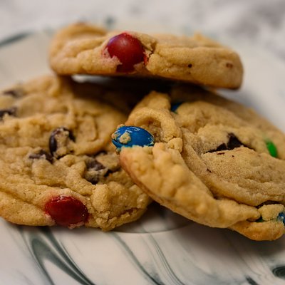 M&M cookies