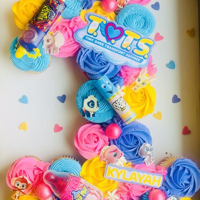Number Cupcakes 