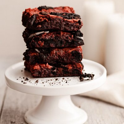 Dozen Red Velvet Brownies