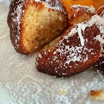 Orange Semolina Cake ( Greece) 