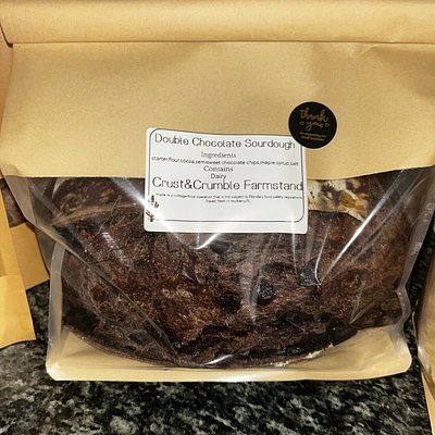 Double Chocolate Sourdough Loaf