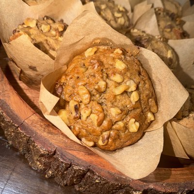 Banana Nut Muffins- 4 Pack
