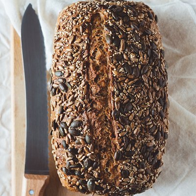 multigrain seeded sourdough loaf 