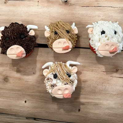 Cow Cupcakes